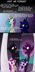Size: 1600x3256 | Tagged: safe, artist:loceri, character:princess cadance, character:princess celestia, character:princess luna, character:twilight sparkle, character:twilight sparkle (alicorn), species:alicorn, species:pony, alicorn tetrarchy, comic, female, mare