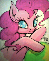 Size: 900x1116 | Tagged: safe, artist:tt-n, character:pinkie pie, female, solo