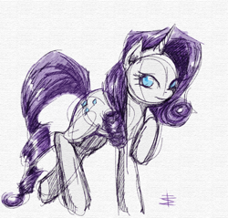 Size: 898x859 | Tagged: safe, artist:tt-n, character:rarity, sketch
