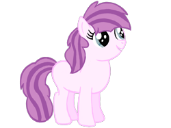 Size: 2732x2048 | Tagged: safe, artist:turnaboutart, oc, oc only, oc:spinel spice, parent:apple bloom, parent:diamond tiara, parents:diamondbloom, g4, female, filly, foal, magical lesbian spawn, offspring, simple background, solo, transparent background