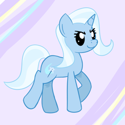 Size: 712x708 | Tagged: safe, artist:hip-indeed, character:trixie, smiling