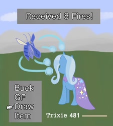 Size: 848x942 | Tagged: safe, artist:hip-indeed, character:trixie, crossover, final fantasy, final fantasy viii