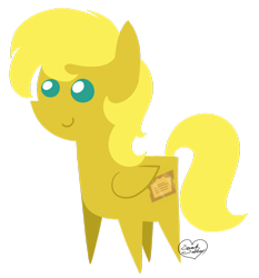 Size: 1024x1099 | Tagged: safe, artist:diigii-doll, character:shining armor, oc, oc only, oc:ticket, species:alicorn, species:pony, alicorn oc, bbbff, pointy ponies, simple background, solo, transparent background