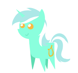 Size: 1700x1600 | Tagged: safe, artist:diigii-doll, character:lyra heartstrings, species:pony, species:unicorn, chibi, female, pointy ponies, simple background, solo, transparent background, vector