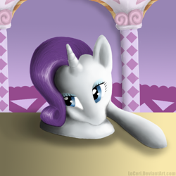 Size: 800x800 | Tagged: safe, artist:loceri, character:rarity, species:pony, species:unicorn, g4, carousel boutique, female, mare, photoshop, solo