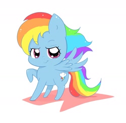 Size: 1951x1901 | Tagged: safe, artist:steffy-beff, character:rainbow dash, chibi, female, solo