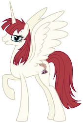 Size: 3403x4999 | Tagged: safe, artist:zutheskunk traces, oc, oc only, oc:fausticorn, species:alicorn, species:pony, absurd resolution, lauren faust, simple background, transparent background, vector, vector trace