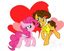 Size: 1158x928 | Tagged: safe, artist:suzuii, character:cheese sandwich, character:pinkie pie, ship:cheesepie, episode:hearts and hooves day, g4, my little pony: friendship is magic, female, male, shipping, straight, valentine, valentine's day