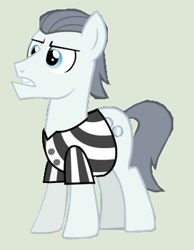 Size: 290x373 | Tagged: safe, artist:eli-j-brony, character:silver shill, episode:leap of faith, g4, my little pony: friendship is magic, clothing, male, solo
