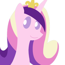 Size: 1000x1000 | Tagged: safe, artist:dragonfoorm, character:princess cadance, bust, female, looking at you, portrait, simple background, solo, transparent background, vector