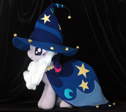 Size: 2109x1869 | Tagged: safe, artist:whiteheather, character:twilight sparkle, species:pony, irl, photo, plushie, solo, star swirl the bearded costume