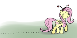Size: 1125x563 | Tagged: safe, artist:hip-indeed, character:fluttershy, ant
