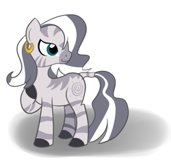 Size: 760x712 | Tagged: safe, artist:hip-indeed, character:zecora, species:zebra, mane down, missing accessory