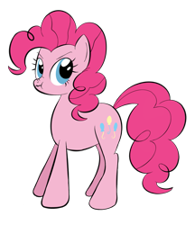 Size: 1091x1264 | Tagged: safe, artist:hip-indeed, character:pinkie pie, female, scrunchy face, solo