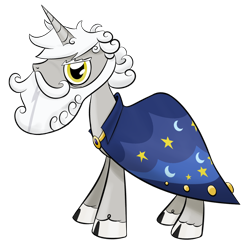 Size: 1332x1310 | Tagged: safe, artist:hip-indeed, character:star swirl the bearded, male, solo