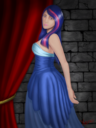 Size: 750x1000 | Tagged: safe, artist:the1xeno1, character:twilight sparkle, species:human, female, humanized, solo