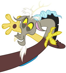Size: 4504x4997 | Tagged: safe, artist:zutheskunk traces, character:discord, absurd resolution, simple background, transparent background, vector, vector trace