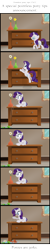 Size: 1177x5891 | Tagged: dead source, safe, artist:jittery-the-dragon, character:rarity, behaving like a cat, comic, dresser, female, pointless pony tips, solo