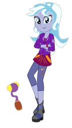 Size: 341x600 | Tagged: safe, artist:amante56, character:sugarcoat, equestria girls:friendship games, g4, my little pony: equestria girls, my little pony:equestria girls, crossed arms, crystal prep academy, crystal prep shadowbolts, female, simple background, solo, transparent background, vector