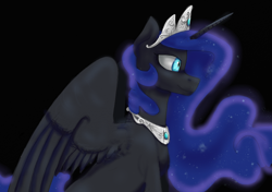 Size: 820x576 | Tagged: safe, artist:amber flicker, character:nightmare moon, character:princess luna, female, solo