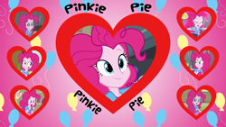 Size: 2560x1440 | Tagged: safe, artist:sonork91, character:pinkie pie, equestria girls:rainbow rocks, g4, my little pony: equestria girls, my little pony:equestria girls, best human, cutie mark, heart, waifu, wallpaper