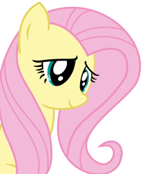 Size: 1401x1707 | Tagged: safe, artist:comfydove, character:fluttershy, female, looking down, simple background, solo, transparent background, vector