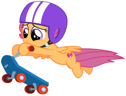 Size: 6925x5264 | Tagged: safe, artist:greenmachine987, character:scootaloo, species:pegasus, species:pony, absurd resolution, cutie mark, female, helmet, scooter, simple background, solo, the cmc's cutie marks, transparent background, vector