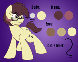 Size: 900x716 | Tagged: safe, artist:aidraws, oc, oc only, oc:ambiguity, reference sheet, solo