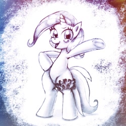 Size: 1024x1024 | Tagged: safe, artist:remyroez, character:trixie, species:pony, species:unicorn, female, garter, mare, solo