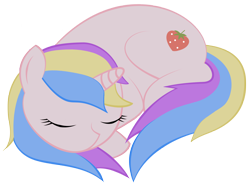 Size: 1802x1387 | Tagged: safe, artist:prodius, character:holly dash, sleeping, solo