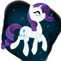 Size: 1024x1024 | Tagged: safe, artist:goldenled, character:rarity, female, solo