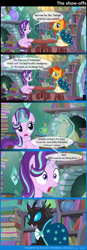 Size: 1288x3694 | Tagged: safe, artist:bredgroup, artist:true line translators, character:starlight glimmer, character:sunburst, character:thorax, species:changeling, episode:the crystalling, episode:the times they are a changeling, g4, my little pony: friendship is magic, comic, screencap comic, translation