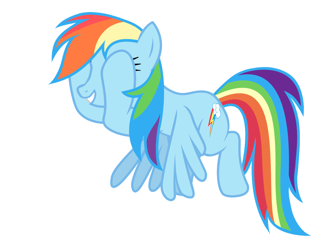 Size: 1000x775 | Tagged: safe, artist:livehotsun, character:derpy hooves, character:rainbow dash, species:pegasus, species:pony, animated, cute, derp, female, flapping, flying, grin, mare, peekaboo, simple background, smiling, solo, spread wings, squee, transparent background, wings