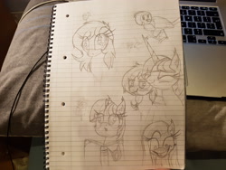 Size: 4032x3024 | Tagged: safe, artist:bigshot232, character:twilight sparkle, oc, oc:filly anon, species:bird, blushing, book, crazy face, faec, hug, lined paper, looking up, notebook, nuzzling, pencil drawing, scrunchy face, traditional art
