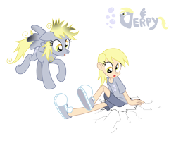 Size: 2500x2029 | Tagged: safe, artist:trinityinyang, character:derpy hooves, species:pony, converse, human ponidox, humanized, iron plot, old version, ponidox, simple background, transparent background, vector