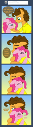 Size: 888x3412 | Tagged: safe, artist:crazynutbob, character:cheese sandwich, character:pinkie pie, ship:cheesepie, ask, comic, crying, hug, male, shipping, straight, tumblr, tumblr comic