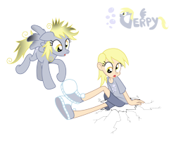 Size: 2500x2029 | Tagged: safe, artist:trinityinyang, character:derpy hooves, species:pony, converse, human ponidox, humanized, ponidox