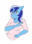 Size: 500x687 | Tagged: safe, artist:fairdahlia, character:minuette, species:anthro, species:unicorn, g4, breasts, clothing, crying, curved horn, eyebrows, female, mare, shirt, signature, simple background, solo, three quarter view, white background