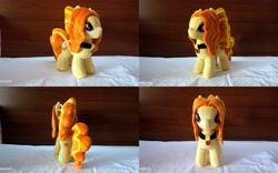 Size: 5120x3200 | Tagged: safe, artist:egalgay, character:adagio dazzle, species:pony, absurd resolution, handmade, irl, photo, plushie, ponified, toy
