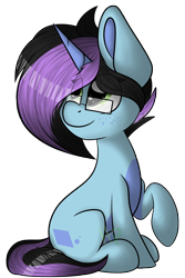 Size: 3332x5000 | Tagged: safe, artist:hellishprogrammer, oc, oc only, species:pony, species:unicorn, absurd resolution, glasses, male, raised hoof, simple background, sitting, solo, stallion, transparent background