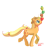 Size: 823x841 | Tagged: safe, artist:alipes, character:applejack, species:earth pony, species:pony, g4, apple, balancing, cute, female, jackabetes, looking up, mare, ponies balancing stuff on their nose, profile, signature, simple background, solo, transparent background