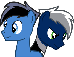 Size: 3855x2948 | Tagged: safe, artist:gray-gold, species:pony, .svg available, danny fenton, danny phantom, ponified, simple background, solo, transparent background, vector