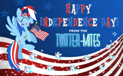 Size: 2320x1440 | Tagged: safe, artist:trini-mite, character:rainbow dash, species:pony, 4th of july, american flag, american independence day, holiday, independence day, tattoo, twittermite, united states