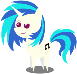 Size: 3146x3000 | Tagged: safe, artist:scourge707, character:dj pon-3, character:vinyl scratch, species:pony, species:unicorn, female, mare, pointy ponies, raised eyebrow, simple background, smiling, solo, transparent background, vector