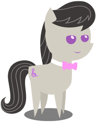 Size: 2000x2553 | Tagged: safe, artist:scourge707, character:octavia melody, species:earth pony, species:pony, female, mare, pointy ponies, simple background, smiling, solo, transparent background, vector