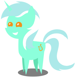 Size: 2849x2926 | Tagged: safe, artist:scourge707, character:lyra heartstrings, species:pony, species:unicorn, female, grin, mare, pointy ponies, simple background, smiling, solo, transparent background, vector