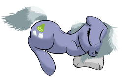 Size: 2994x1878 | Tagged: safe, artist:datapony, character:limestone pie, species:pony, cute, female, limabetes, messy mane, pillow, prone, simple background, sleeping, solo, transparent background