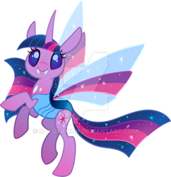 Size: 600x619 | Tagged: safe, artist:sakuyamon, character:twilight sparkle, species:changeling, species:reformed changeling, changedlingified, changelingified, cute, cuteling, female, simple background, smiling, solo, species swap, transparent background, twiabetes, watermark