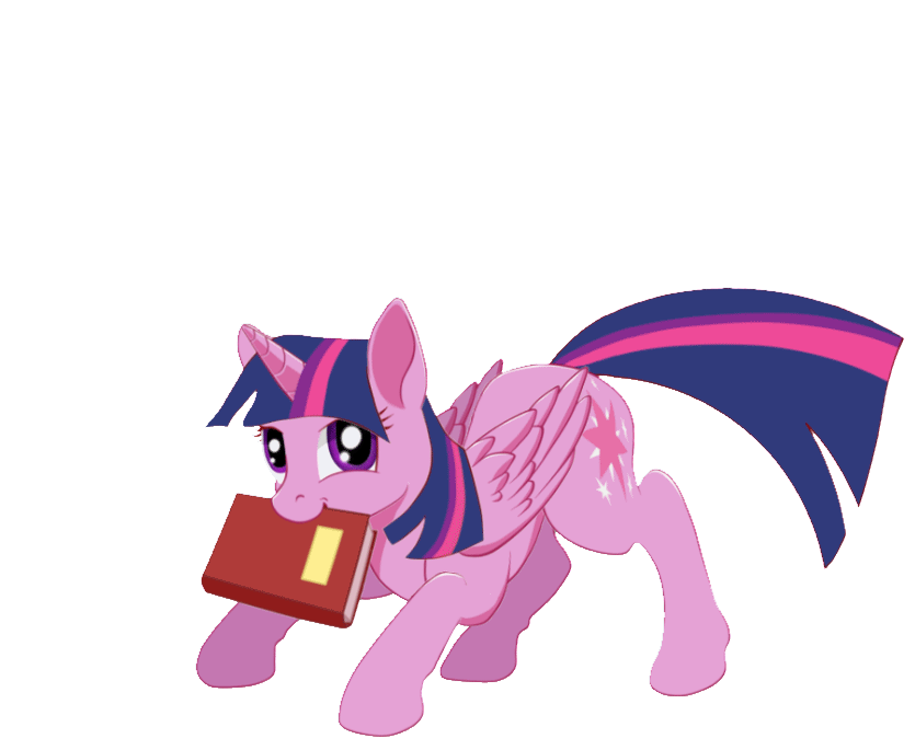 Size: 835x685 | Tagged: safe, artist:szafir87, character:twilight sparkle, character:twilight sparkle (alicorn), species:alicorn, species:pony, animated, behaving like a dog, book, bookhorse, butt shake, cute, female, gif, mare, mouth hold, parody, plot, simple background, solo, szafir87 is trying to murder us, tail wag, that pony sure does love books, transparent background, twiabetes
