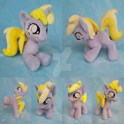 Size: 1024x1024 | Tagged: safe, artist:doctorkoda, character:dinky hooves, species:pony, irl, photo, plushie, solo, watermark
